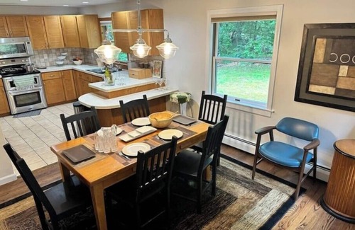 Bethlehem Casa | Nature's Nest - Indoor/Outdoor Forest Retreat; Fire Pit; Fireplace; onsite Brook