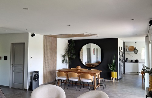 Faleyras Villa | Villa de 160 m2, 8 personas, amueblada con turismo 5 * BORDEAUX 30 MN ST EMILION 15MN