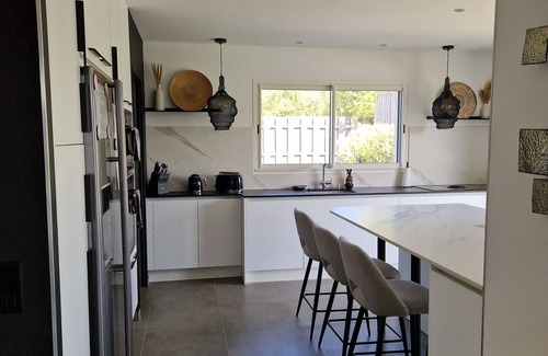 Faleyras Villa | Villa de 160 m2, 8 personas, amueblada con turismo 5 * BORDEAUX 30 MN ST EMILION 15MN