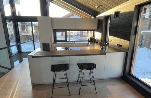 Hol Municipality Chalet De Esquí | New and modern mountain lodge with panaoramic view, ski inn/out