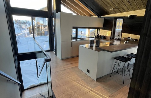 Hol Municipality Chalet De Esquí | New and modern mountain lodge with panaoramic view, ski inn/out