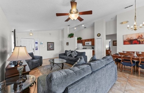 Westbury Villa | NEW! Cozy 4BR Pool Home w/Game Room Near Disney