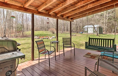 Granville Summit Cabina | Forksville Mountain Lodge Retreat w/ Porch!