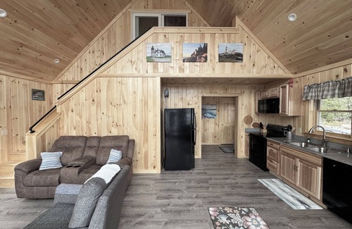 Hall Quarry Cabaña | Cabaña frente al mar en Somes Sound