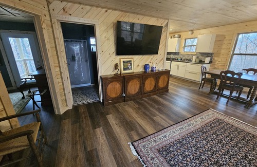 Mammoth Spring Cabina | Newly constructed Secluded Ozark Cabin - 45 Acres - Fire Pit & Trails
