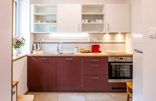 Jachymov Apartamento | Hermoso apartamento para 4 personas con WIFI, TV y balcón