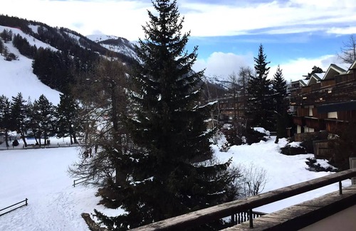 Pra Loup Apartamento | Nice apartment south on the slopes, 2 bedrooms 6 pax, Pra Loup 1600