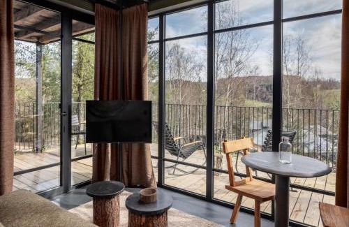 Neufchateau Casa | Nice lodge with a view on a natural resort