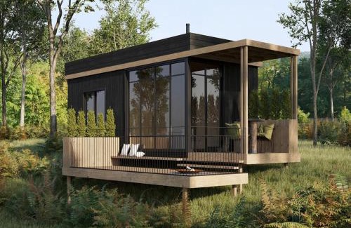 Neufchateau Casa | Nice lodge with a view on a natural resort