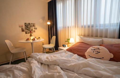 Beon 1-dong Apartamento | No 41615ㅣprivateㅣWiFiㅣcozyㅣcomfyㅣ3min Suyu Stn