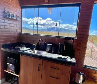 Alto Paraiso de Goias Chalet De Esquí | Nosso Quintal na Chapa da