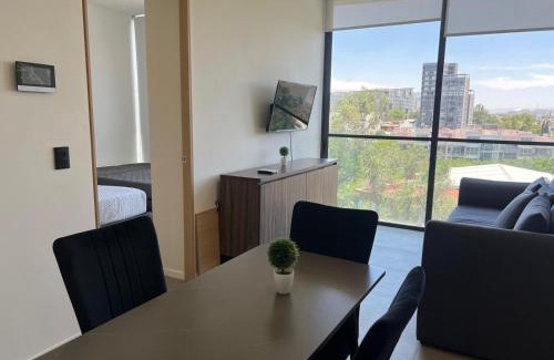 Zapopan Apartamento | Nuevo Departamento con Terraza, Alberca y Gimnasio