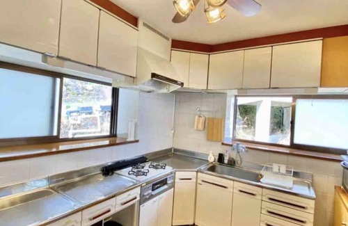 Atami Villa | Ocean view cloud sea hot springs fireworks BBQ large playground equipment photography Atami Tenku