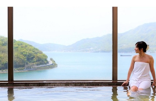 Shodoshima Casa | Ocean view on the top floor Semisuite room / Shozu-gun Kagawa