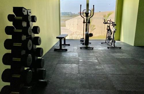 Boca del Río Apartamento | Oceanfront &6pers &Pool &Gym &Golf Club