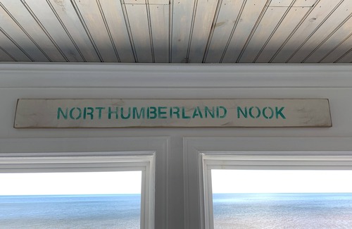 Pictou County Cabaña | Oceanfront beach cottage panoramic views spectacular sunsets sandbars warm water