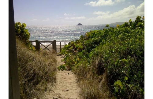 Frigate Bay Cabaña | Oceanfront Beach Bungalow ON Beach, PRIVATE with Club Resort Access & Tennis