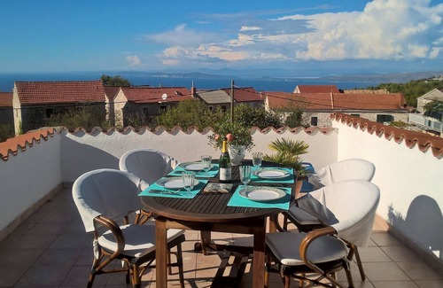 Brusje Cabaña | Casa de piedra con vistas al mar en Croacia, Dalmacia, Insel Hvar