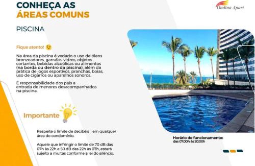 Ondina Apartamento | Ondina Apart Hotel Pé na areia ondinaapartreservas