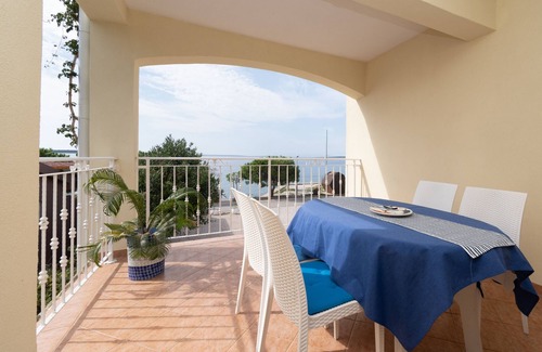 Mandre Apartamento | Apartamento de una habitación en la playa Mandre, Pag (A-4092-c)