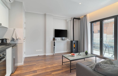 Platres Apartamento | Eco-De Lujo-Apartamento-Baño privado con ducha-Balcón