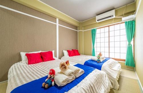 Konohana Apartamento | open 2 room Newly opened Hotel Baika Family friendly Free parking 10 minutes to USJ