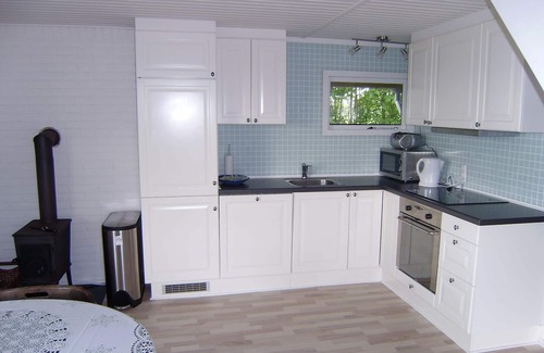 Ronbjerg Casa | Destrucción / Assels del Este. Bonita casa de campo con excelentes vistas sobre el fiordo.