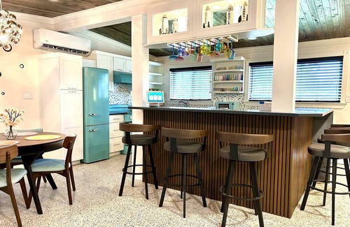 Titusville Casa | Orlando Vacation Rental Heated Pool & Spa 5 BR 3 BA Near Space, Nature, Disney