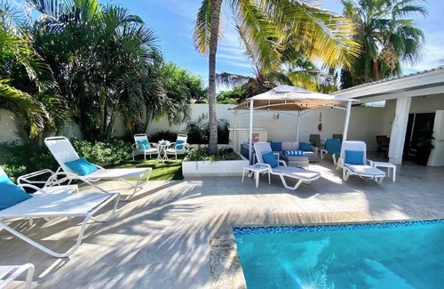 Noord Villa | Suite con cama King de Palm Beach, a 5 minutos a pie del hotel Beach & Marriott