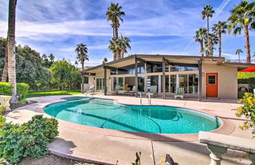 Palm Springs Casa | Palm Springs Oasis with Pool and Golf Course Views!