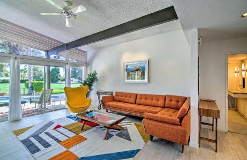 Palm Springs Casa | Palm Springs Oasis with Pool and Golf Course Views!