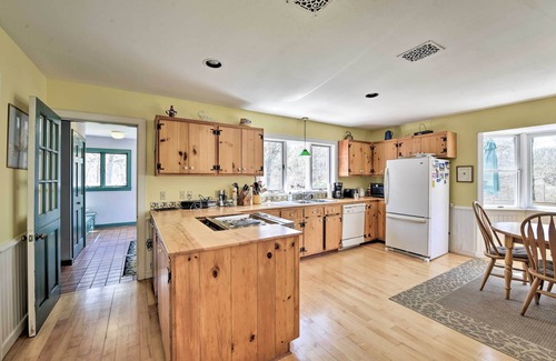 Menemsha Casa | ¡NUEVO! Casa Chilmark con solárium en Martha's Vineyard