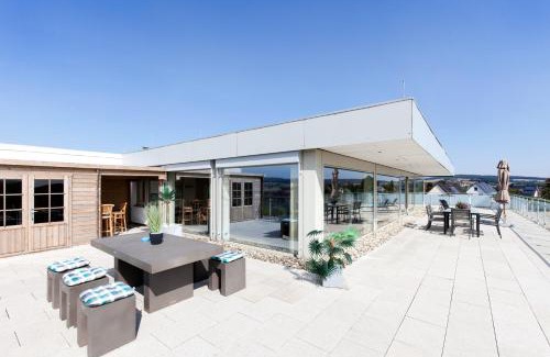 Sankt Goarshausen Apartamento | Penthouse für 2 Personen mit Dachterrasse und Rheinblick