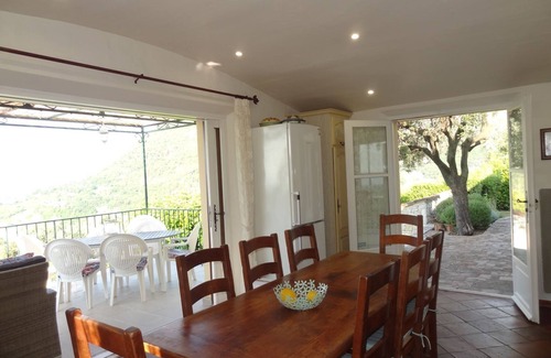 Saint-Jeannet Villa | Villa con piscina privada y fantásticas vistas al mar de Cote D'Azur