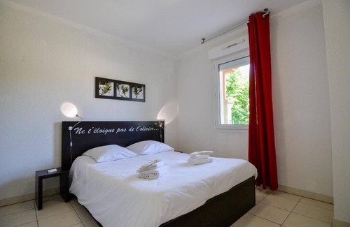 Azille Hotel | Pets Are Welcome | Château Vibes: Spacious Units w/ Private Balconies & Pool