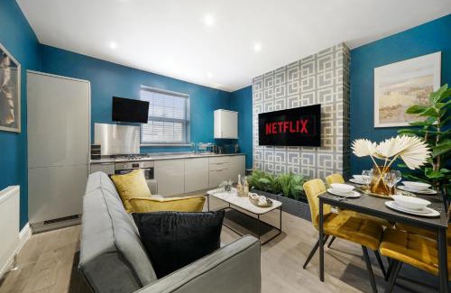 Gravesend Apartamento | Platinum Grove B Modern Flat, 2 Beds with Free Parking