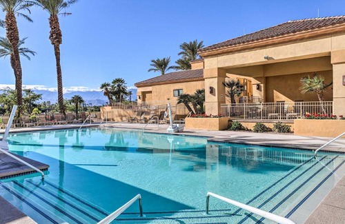 Desert Palms Casa | Pool Access Mtn-View Palm Desert Home!
