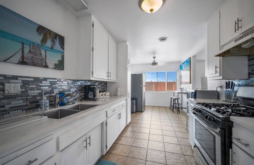 Chula Vista Casa | Casa de vacaciones para 11 con piscina, spa, barbacoa y juegos.