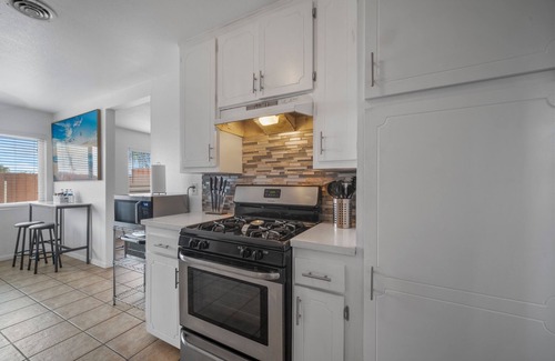 Chula Vista Casa | Casa de vacaciones para 11 con piscina, spa, barbacoa y juegos.