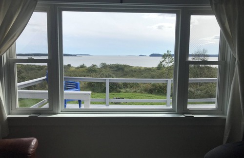 East Machias Casa | Portside on Holmes Bay with ever-changing panoramic vistas of the Bold Coast.