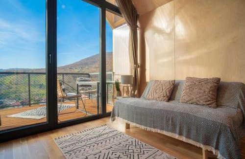 Hosszuheteny Apartamento | Premium Sustainable Cabins Mecsek Reindeer