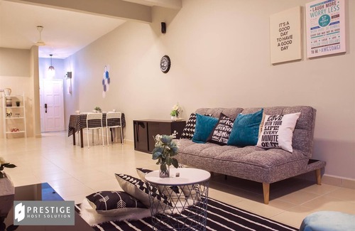 Kota Bharu Apartamento | Prestige Pelangi 1 (C2106) Excelente casa de familia con vista al río