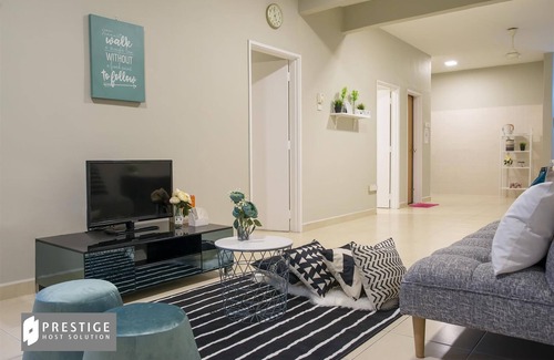 Kota Bharu Apartamento | Prestige Pelangi 1 (C2106) Excelente casa de familia con vista al río