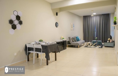 Kota Bharu Apartamento | Prestige Pelangi 1 (C2106) Excelente casa de familia con vista al río