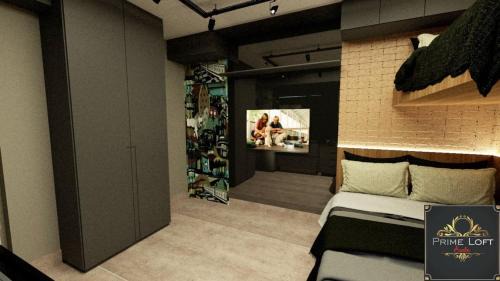 Aparecida Apartamento | Prime Loft Santos à meio quarteirão da praia.