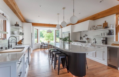Berrien Springs Casa | Private Country Home with Pool, Hot Tubs & Fire Pit, Close to Wineries & Beach