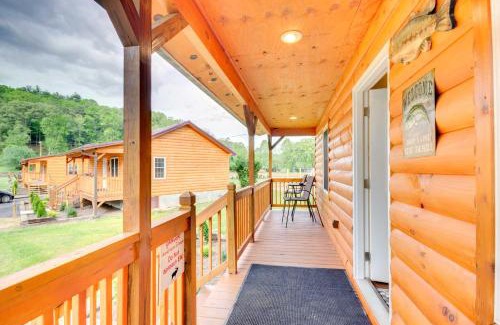Cherokee Casa | Private Hot Tub Tuckasegee River Couples Escape