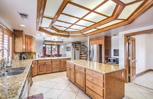 Las Vegas Villa | Private Massive Pool Home, Tennis Court, Basketball Court, and Game Room!