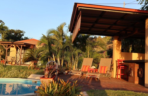 Puerto Ferro Cabaña | Bar de piscina privada en el paraíso con vista panorámica del Caribe. a / c, WiFi, perfecto!