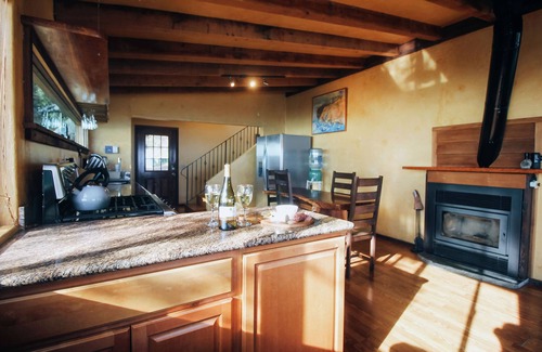 Lucia Cabina | Rancho Morning Glory, vista completa al mar con piscina privada y spa